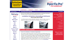 Desktop Screenshot of paintfixpro-lackreparatur-fulda.de